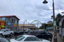 Coastal downtown area.