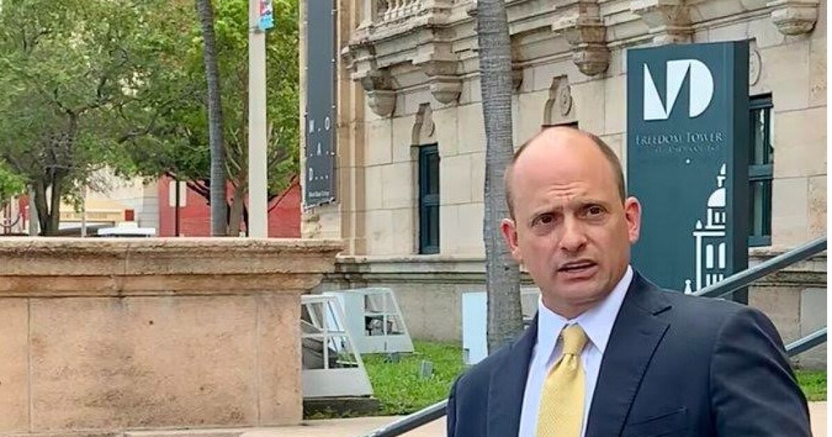 Former Miami Democratic state Sen. José Javier Rodriguez. He lost his Senate seat last fall in a close race that has led to a political scandal involving a Republican operative who has now been arrested.