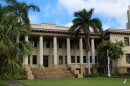 Hawaiʻi Hall on the University of Hawaiʻi at Mānoa campus. (July 29, 2025)