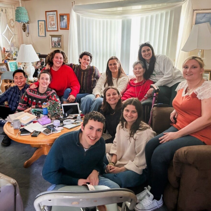 Members and student volunteers of Lori's Hands.