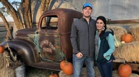 Colt and Cori Musick, owners of Round Top Farm in Port, Oklahoma, opened a pumpkin patch for the first time this year.