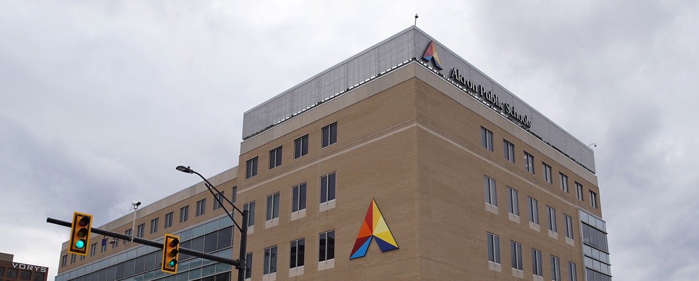 Akron Public Schools headquarters in Downtown Akron.