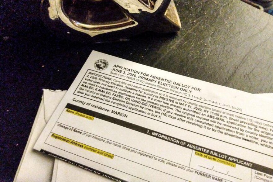 Voters who wish to cast their absentee ballot by mail must attest they won't be available on Election Day. A House bill would add that they're also not available in the 28 days before the election, when early voting is available.