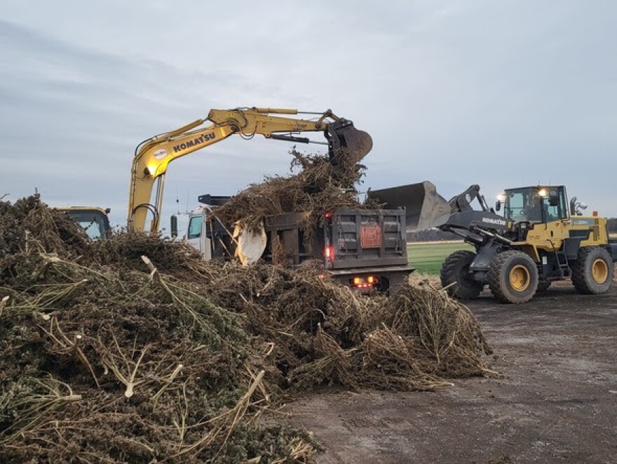  Approximately 36 tons of cannabis was seized from a Wagoner County operation last week.