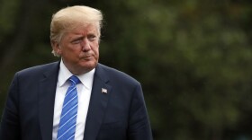 President Donald Trump walks on the South Lawn of the White House after stepping off Marine One on Tuesday, July 24. On today's 'Cincinnati Edition,' Ken Rudin and Howard Wilkinson review the latest political news.