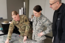 Army infantry officer Maj. Kara Corcoran at the Command and General Staff Officer Course, in Fort Leavenworth, Kan.