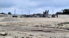 Image shows the Juniper Ranch water treatment plant while under construction.