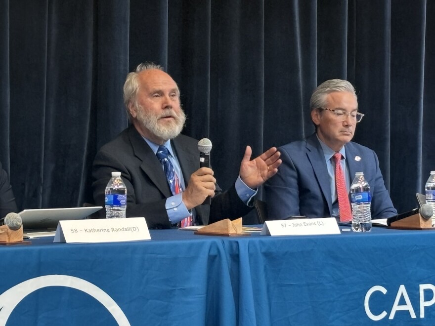 John Evans faces off against Michael Lee and David Hill for the District 7 Senate seat. (Port City Daily/Shea Carver)