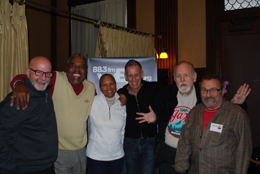 A moment from Jazz at Mohonk in 2014, with WBGO's Gary Walker, Rhonda Hamilton and Michael Bourne, among others.