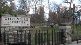 the wittenberg university sign