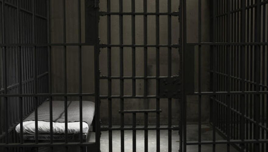 An empty jail cell