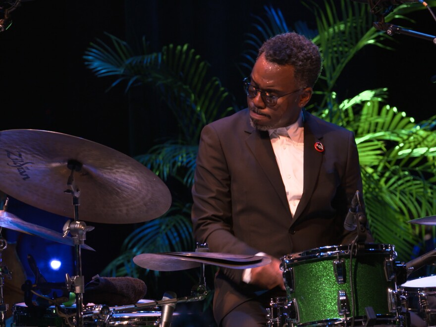 Nate Smith on drums at Crosstown Arts in Memphis, Tennessee