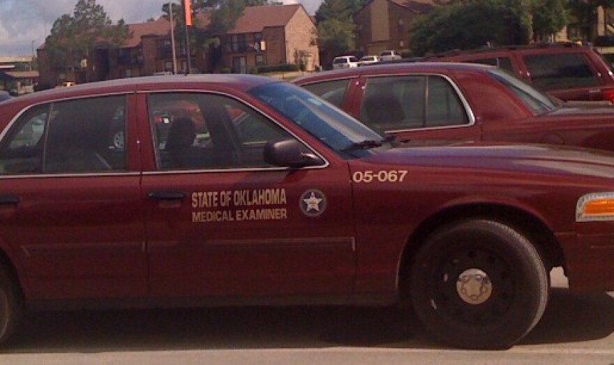 The Medical Examiner's fleet at the Tulsa lab.