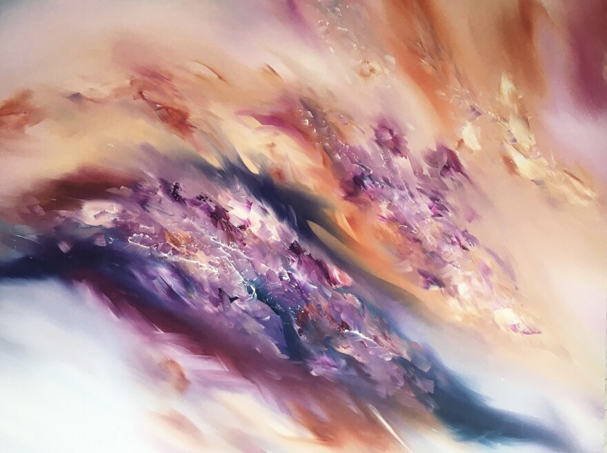 A Kansas City Painter Hears Songs In Color And Now People Can See