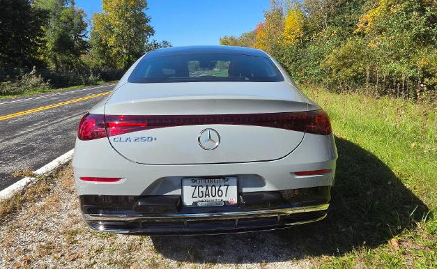 2027 Mercedes-Benz CLA 250+ rear