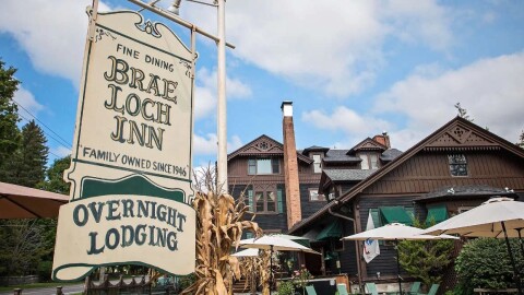 The Brae Loch Inn, located in Cazenovia, New York.