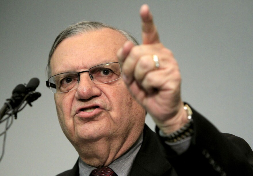 Maricopa County Sheriff Joe Arpaio in 2011. 