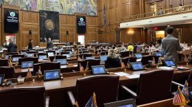 The Indiana House chamber.