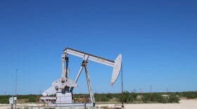 A pump jack near Imperial, Texas in 2017.