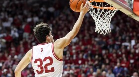 Trey Galloway scored a career-high 28 points for Indiana.