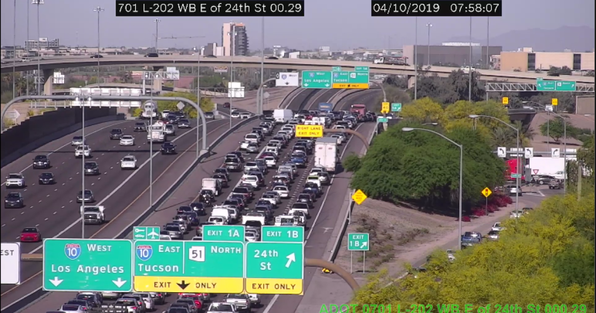 Phoenix Traffic: Average Commuter Spent 76 Hours in Gridlock in 2024
