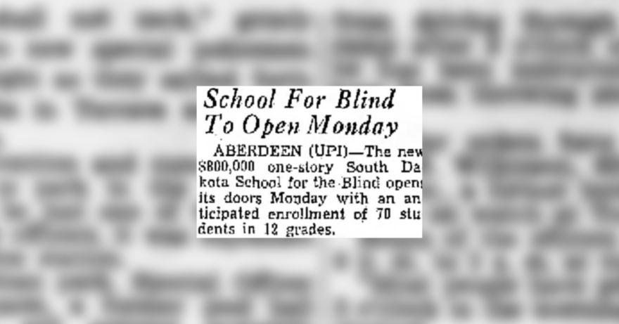 Clip from the September 17, 1961 edition of The Daily Plainsman