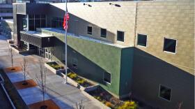 Photo of the outside of county health building. 
