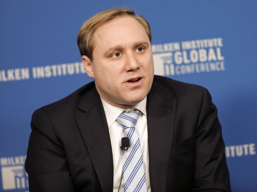 Dmitri Alperovitch, co-founder of the cybersecurity firm CrowdStrike, said he was stunned after Google announced it was hacked by China. Here he speaks during the Milken Institute Global Conference in California on May 1, 2017.
