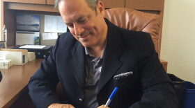 City Commissioner Scott Maddox in his office (2013)