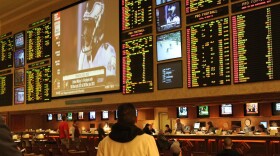 A Las Vegas sportsbook.