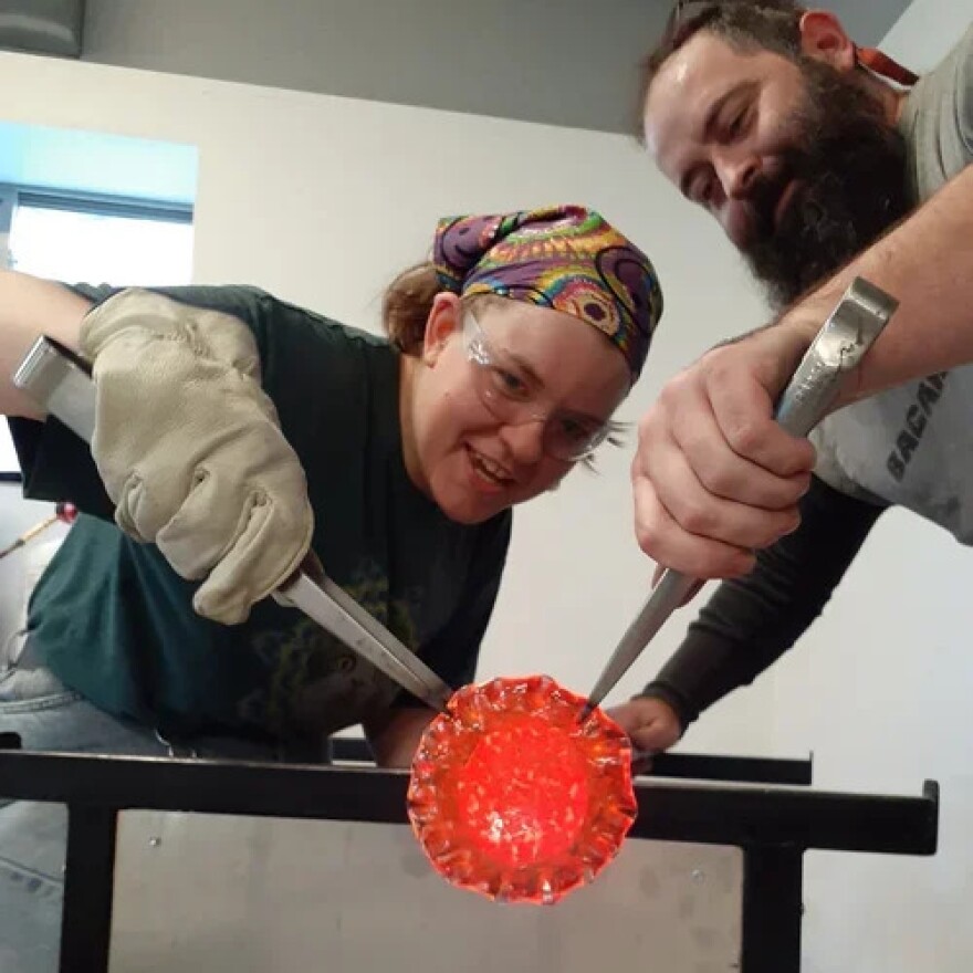 Each 90-minute class at Englewood Arts in Independence, Missouri, is designed as a workshop and unforgettable date experience.