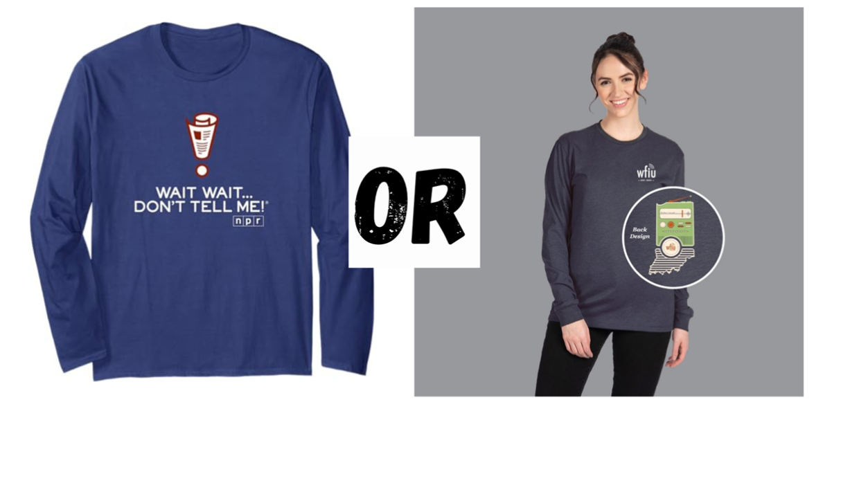 Choice of Long Sleeve T-Shirts