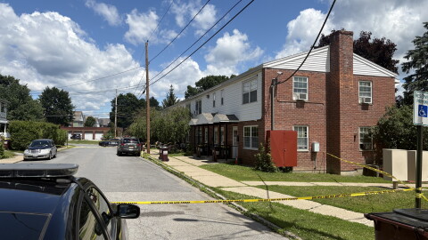 A Mechanicville apartment, where  police discovered four children and two adults dead Tuesday.