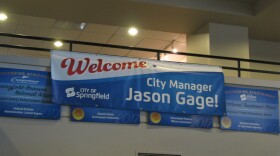 Sign Welcoming New Springfield City Manager Jason Gage