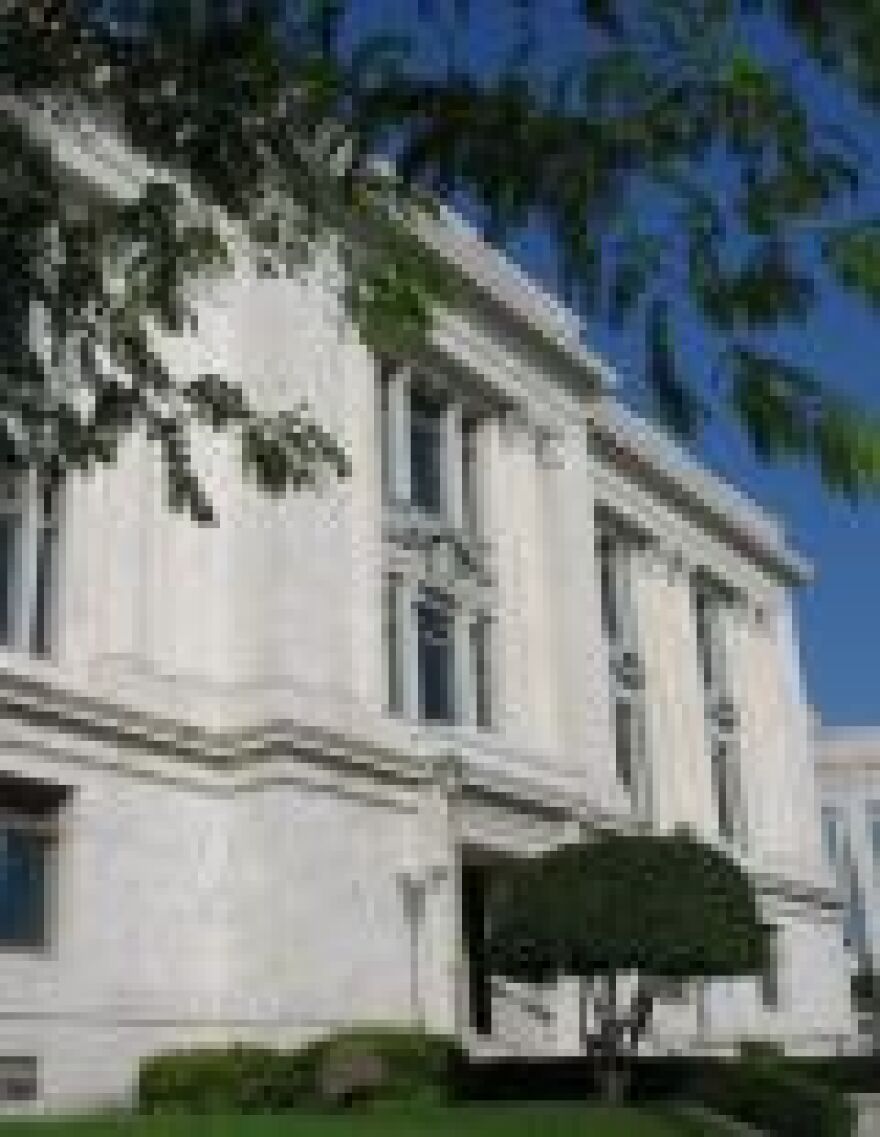 The Madison County Courthouse in Edwardsville, Ill.