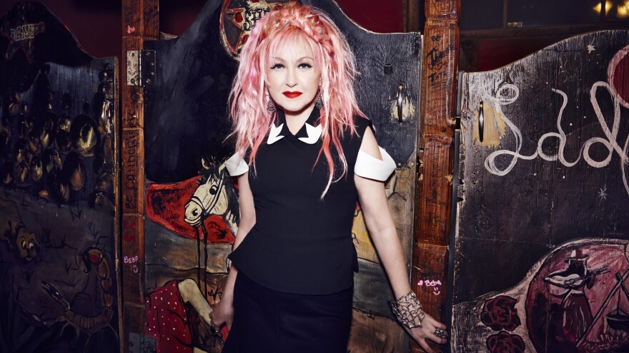 Cyndi Lauper's new album is called <em>Detour.</em>