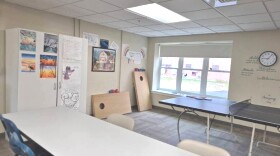 Inside Philbrook adult transitional housing in Concord.