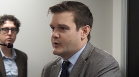 John Wilson, representing the Allen County Board of Commissioners, testifies in favor of public records legislation in committee on Wednesday, Jan. 21, 2026.