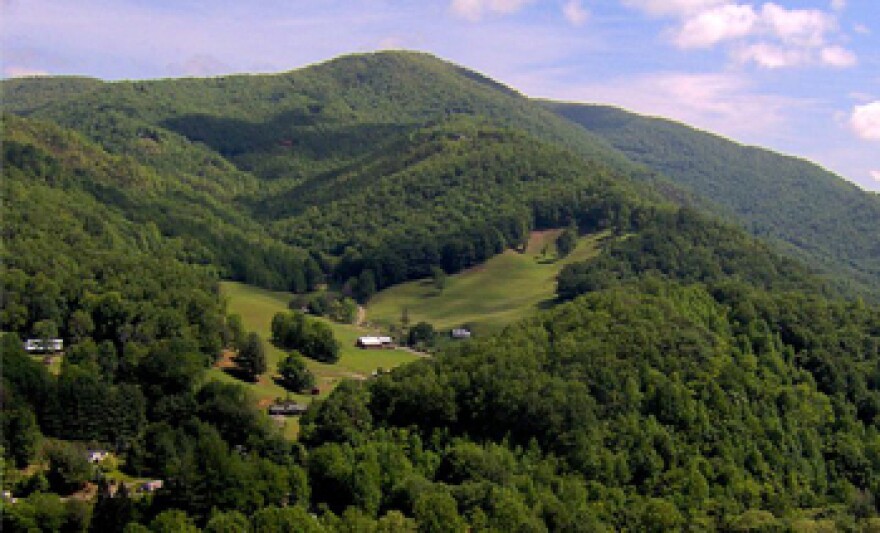 Appalachian mountains in North Carolina
