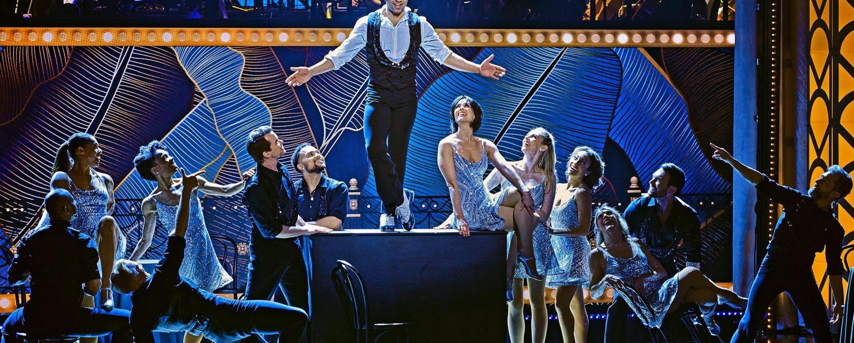 Corbin Bleu performs 