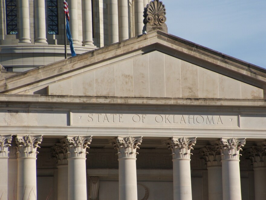 oklahoma capitol facade