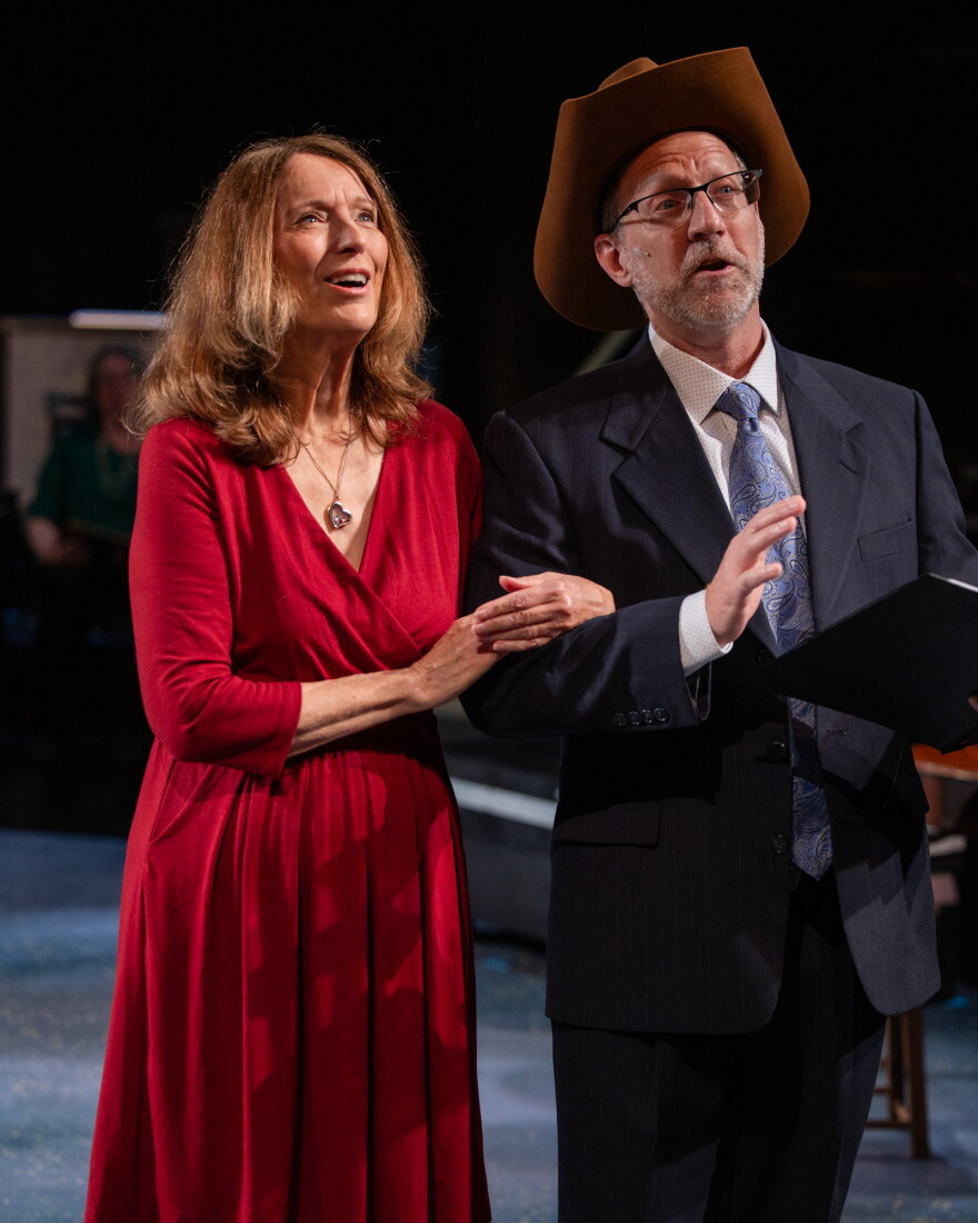 “Some Enchanted Evening: The Songs of Rogers and Hammerstein” in rehearsal