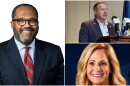 (left-right) U.S. Rep. Troy Carter, Walter "Rocky" Beach and Lisa Ballay are running for the 2nd Congressional District seat.