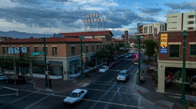 Overlooking Hotel Congress and Downtown spot