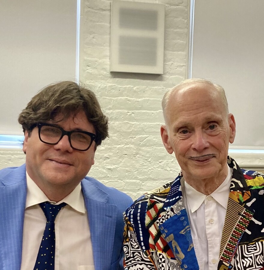 Mark Cave and John Waters