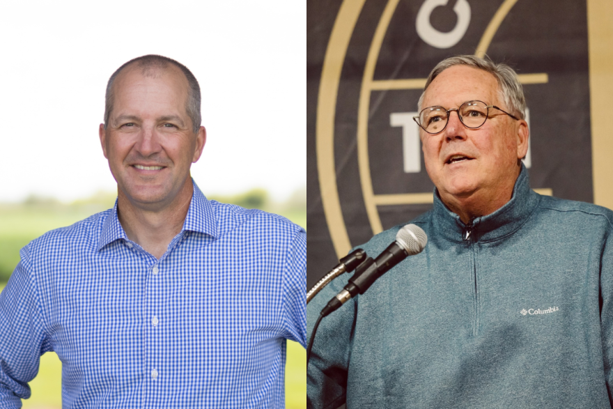 Incumbent Republican Sec. of Agriculture Mike Naig is running against Democrat Chis Jones in the 2026 midterm elections.