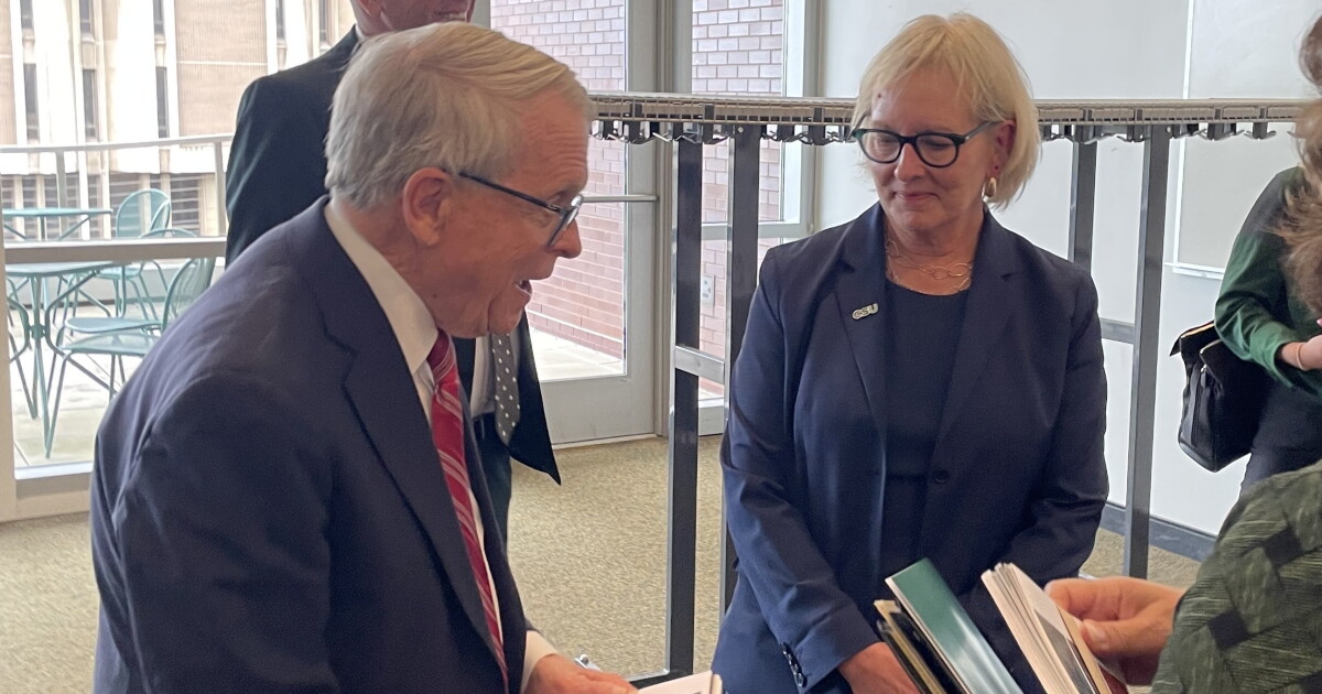 Cleveland State, Gov. DeWine tout business school gift to fuel AI focus