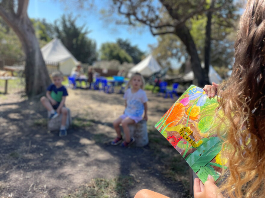 Early Explorers at Santa Barbara Zoo is the first licensed outdoor pre-school in California