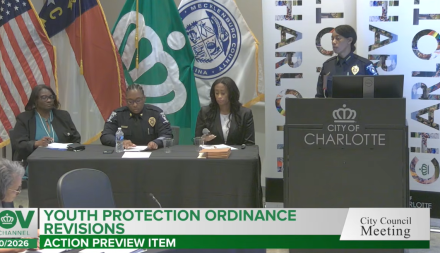 CMPD chief Estella Patterson wants a 9 p.m. curfew for people 17 and under.