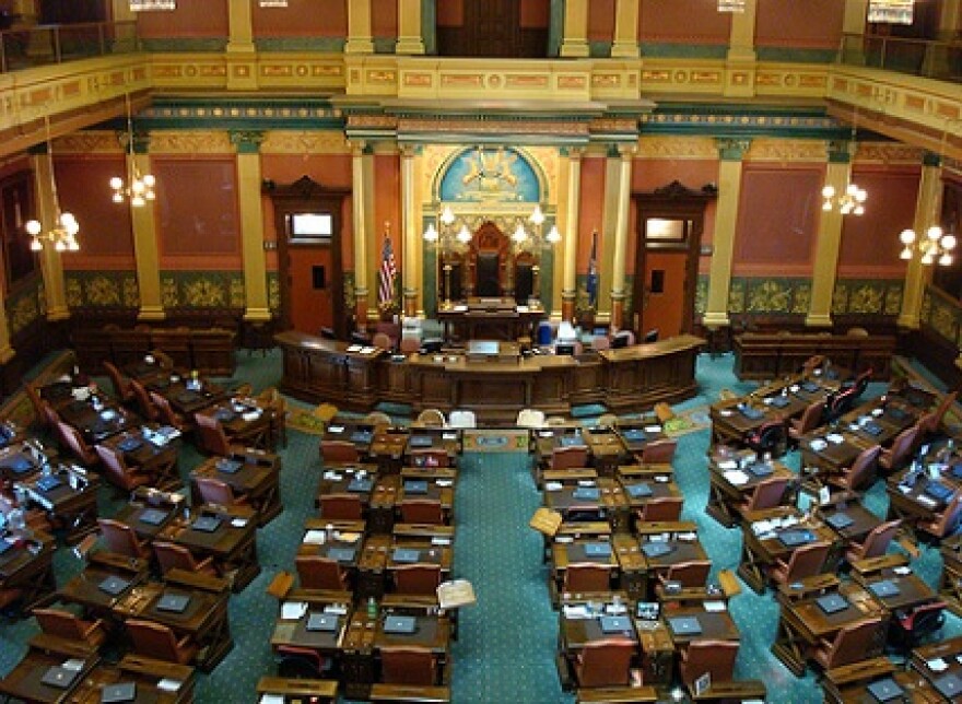 Inside the Capitol Building, Lansing, Michigan